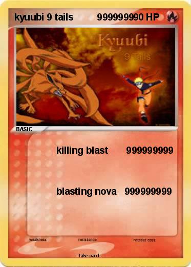 Pokemon kyuubi 9 tails         9999999