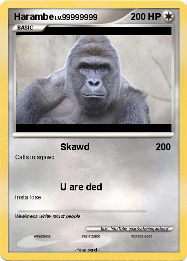 Pokemon Harambe