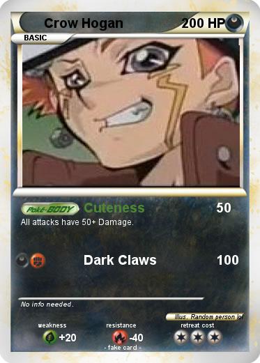 Pokemon Crow Hogan