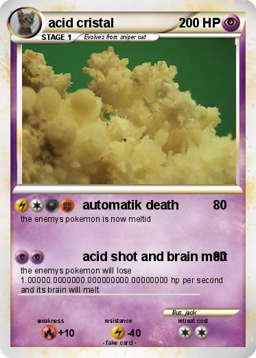 Pokemon acid cristal