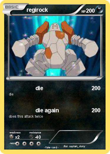 Pokemon regirock