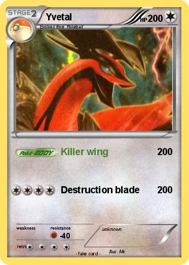 Pokemon Yvetal