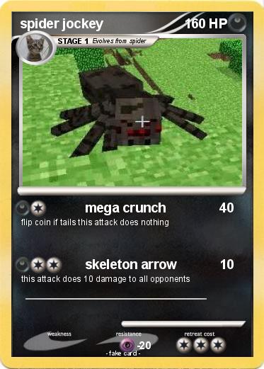 Pokemon spider jockey