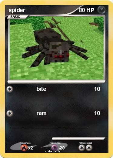 Pokemon spider