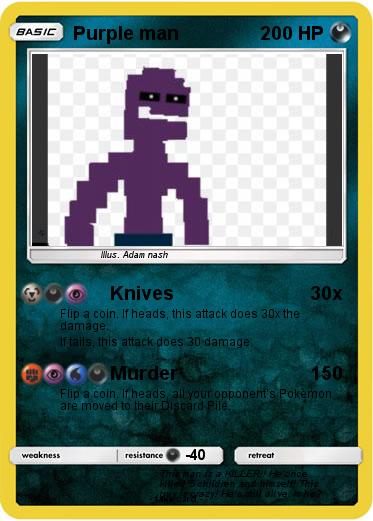 Pokemon Purple man
