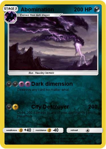 Pokemon Abomination