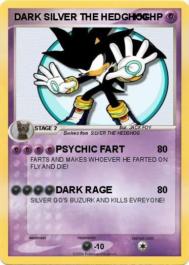 Pokemon DARK SILVER THE HEDGHOG