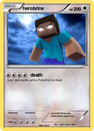 Pokemon herobrine