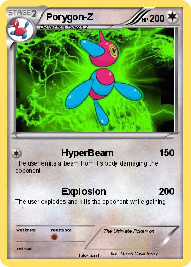 Pokemon Porygon-Z