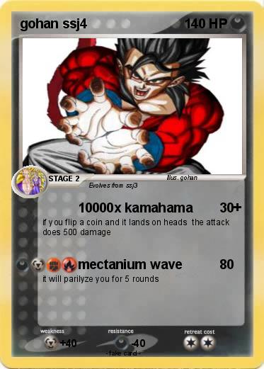 Pokemon gohan ssj4