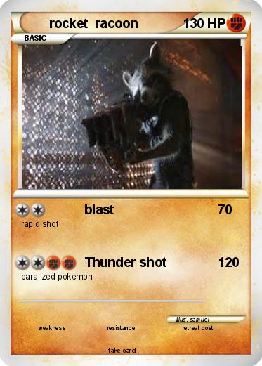 Pokemon rocket  racoon