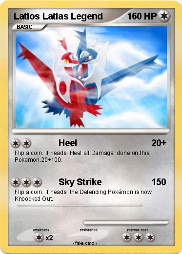 Pokemon Latios Latias Legend