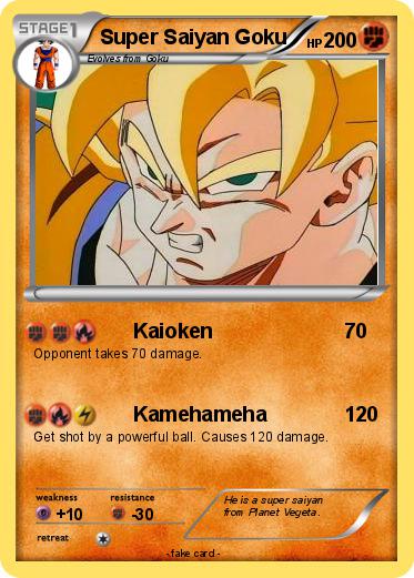 Pokemon Super Saiyan Goku