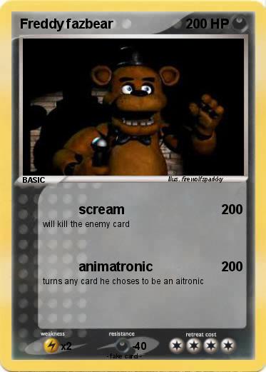 Pokemon Freddy fazbear