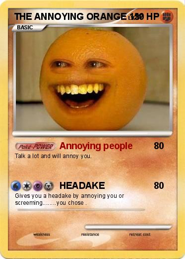 Pokemon THE ANNOYING ORANGE