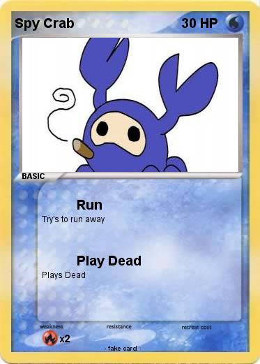 Pokemon Spy Crab