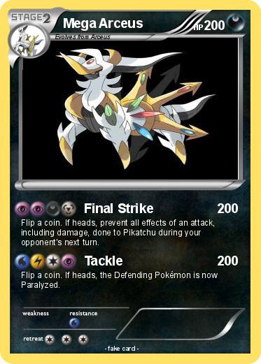 Pokemon Mega Arceus