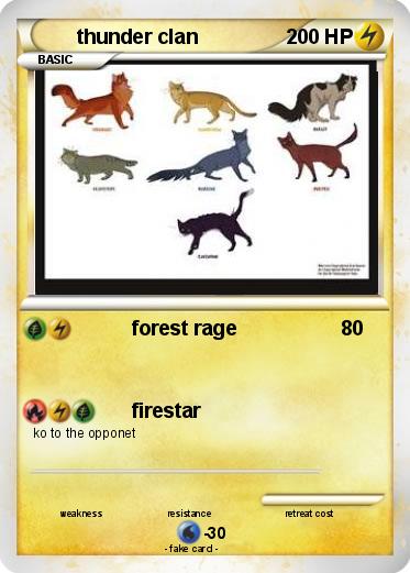 Pokemon thunder clan