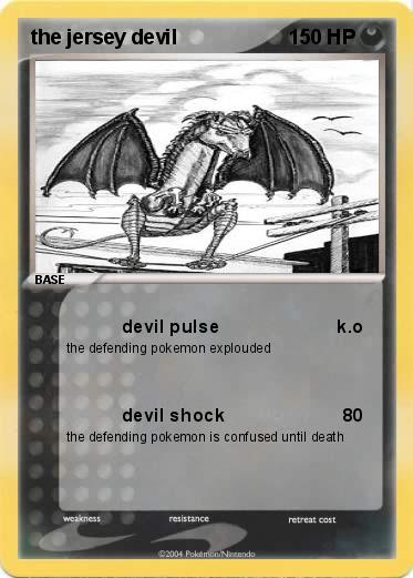 Pokemon the jersey devil
