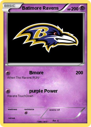Pokemon Batimore Ravens