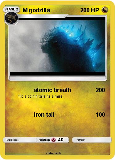 Pokemon M godzilla