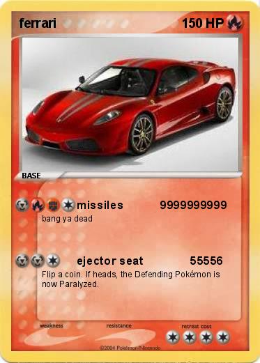 Pokemon ferrari