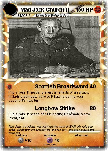 Pokemon Mad Jack Churchill