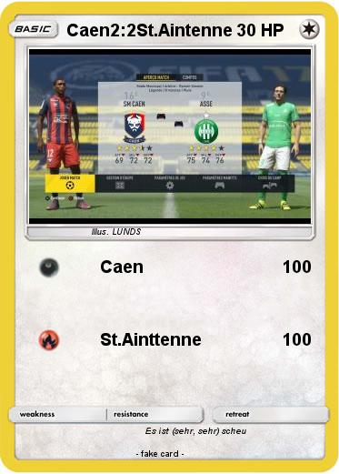 Pokemon Caen2:2St.Aintenne