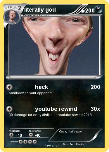 Pokemon literally god