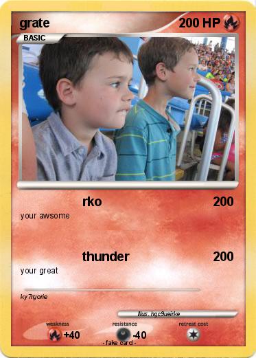 Pokemon grate