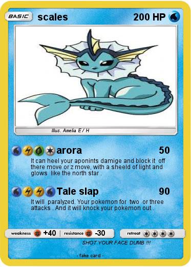 Pokemon scales