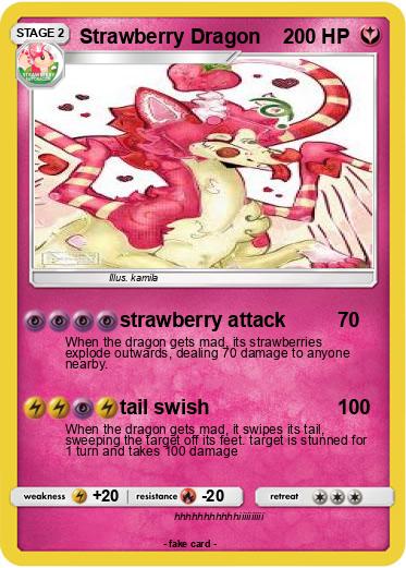 Pokemon Strawberry Dragon