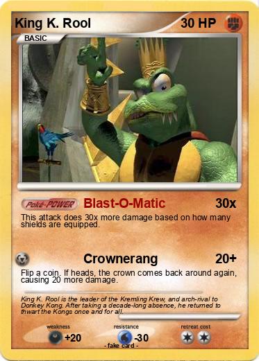 Pokemon King K. Rool