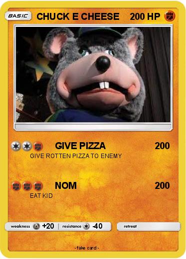 Pokemon CHUCK E CHEESE