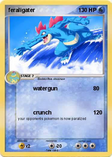 Pokemon feraligater