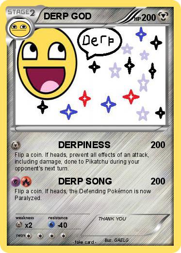 Pokemon DERP GOD