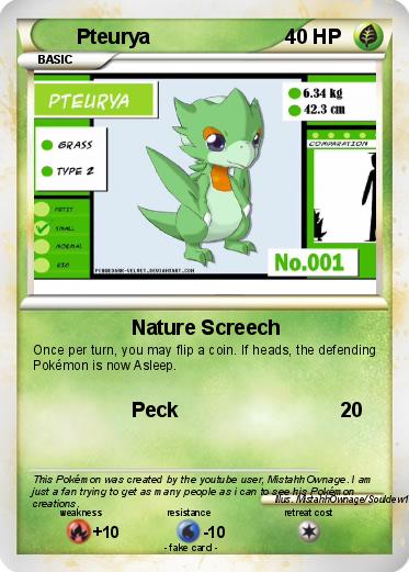 Pokemon Pteurya
