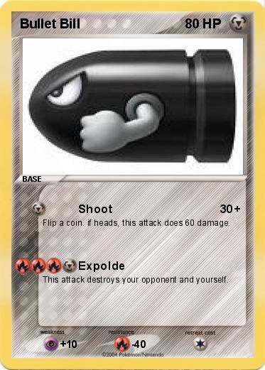 Pokemon Bullet Bill