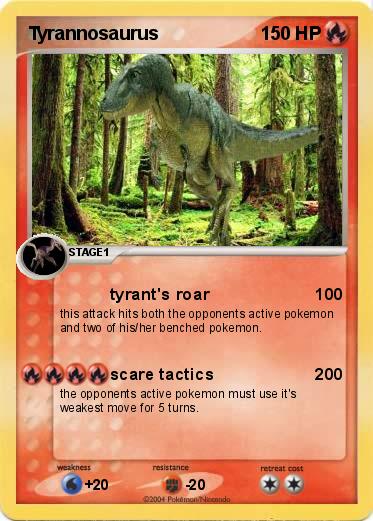 Pokemon Tyrannosaurus