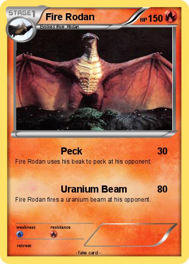 Pokemon Fire Rodan