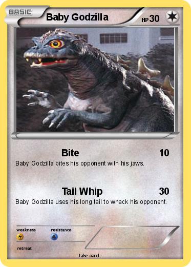 Pokemon Baby Godzilla
