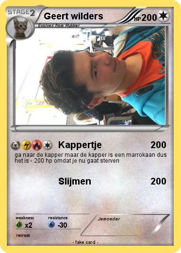 Pokemon Geert wilders