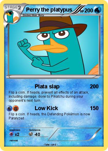 Pokemon Perry the platypus