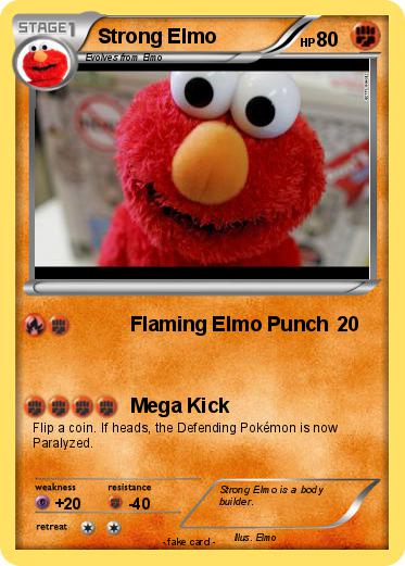 Pokemon Strong Elmo