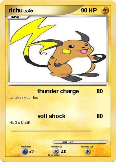Pokemon richu