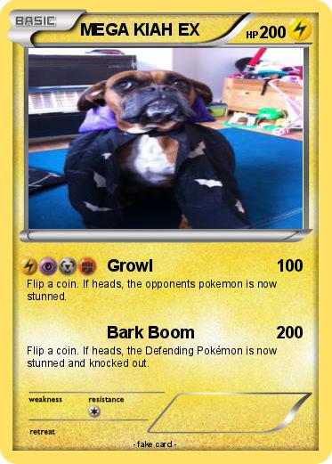 Pokemon MEGA KIAH EX