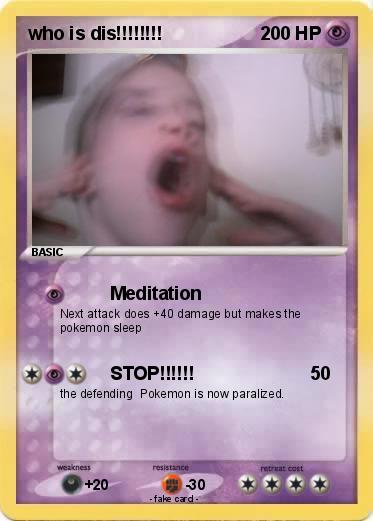 Pokemon who is dis!!!!!!!!