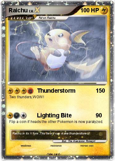 Pokemon Raichu