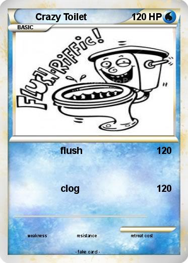 Pokemon Crazy Toilet
