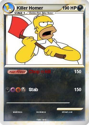 Pokemon Killer Homer